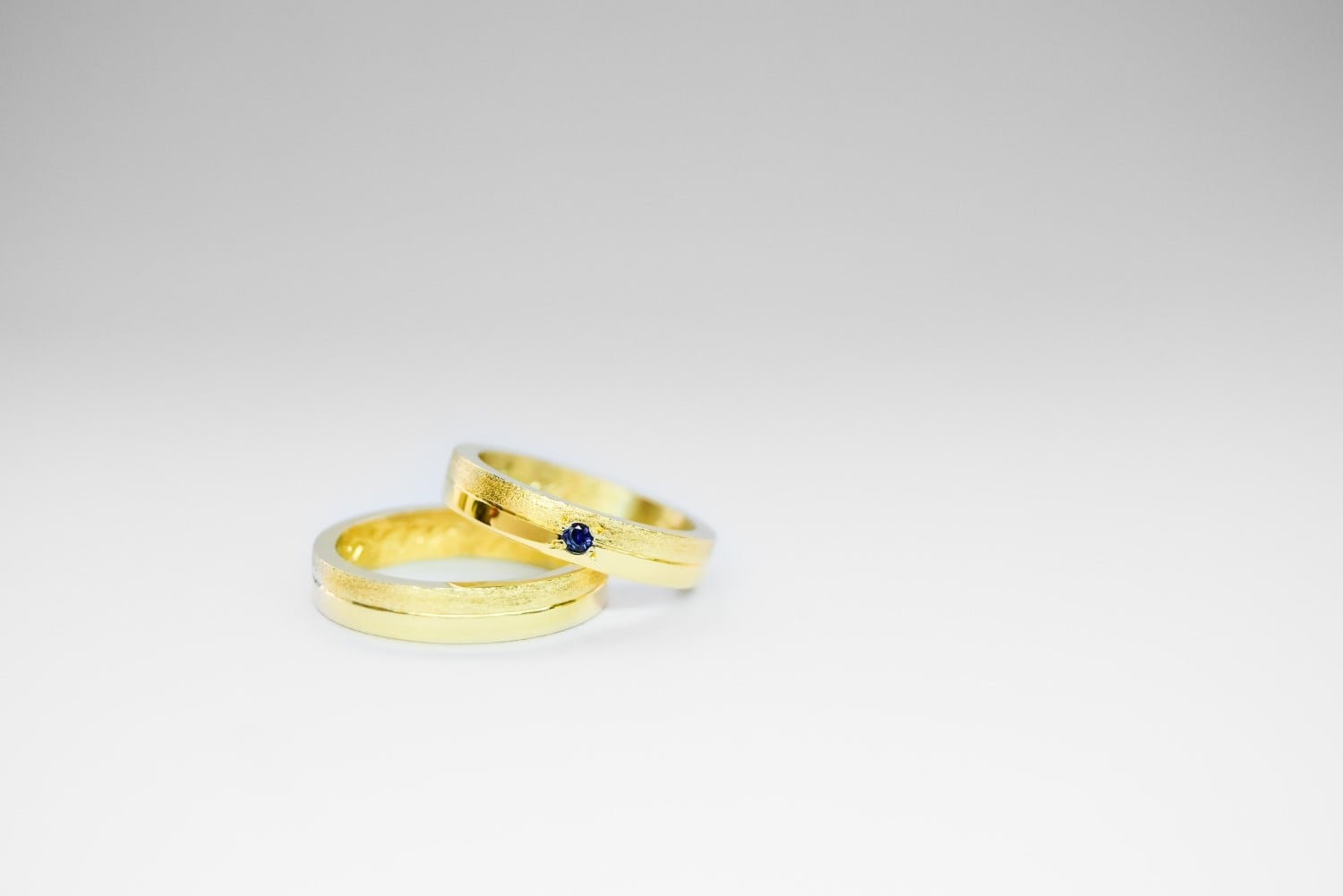 Alianzas de casamiento CP11 Oro 18K valor del par - Imagen 3