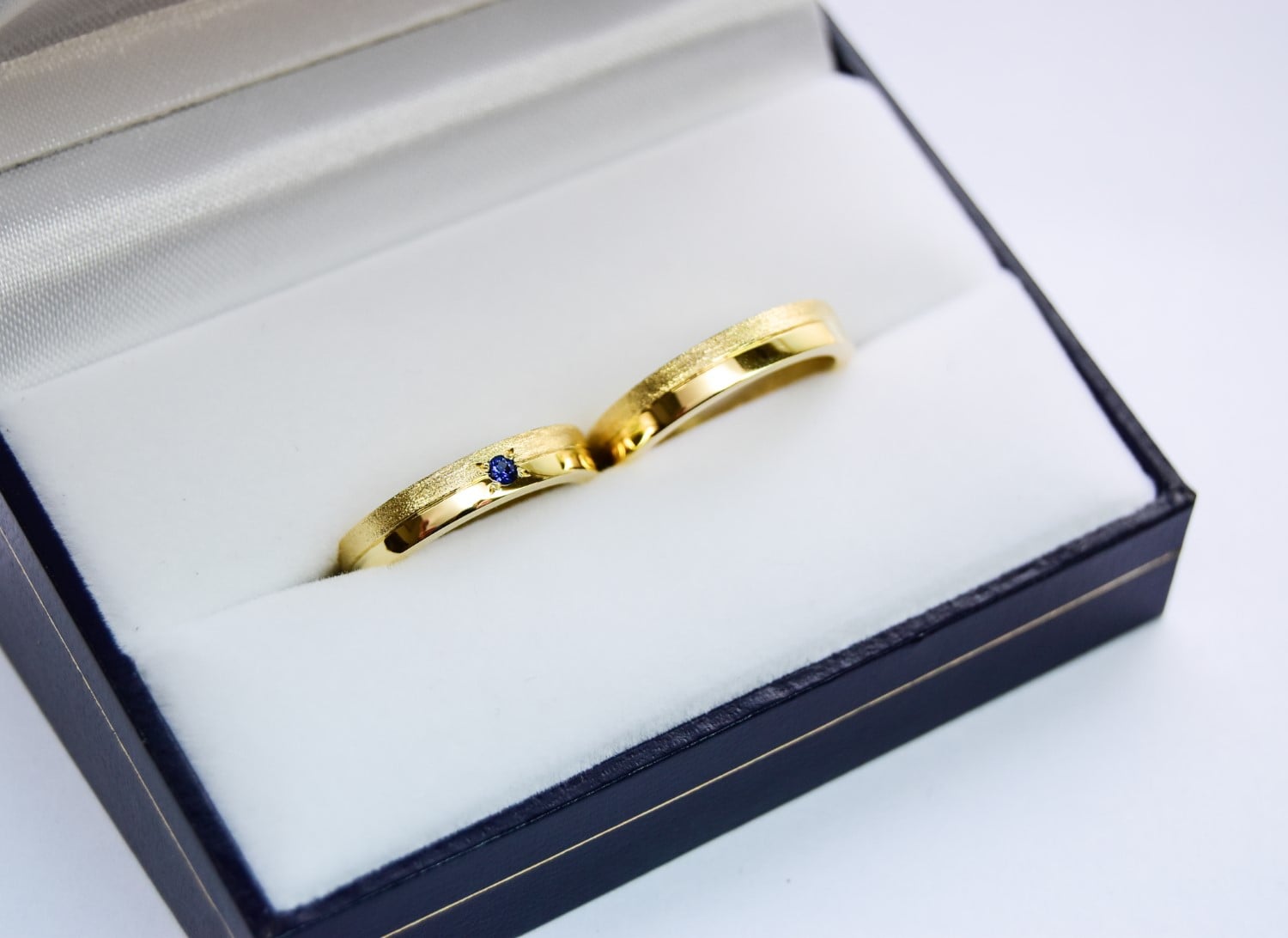 Alianzas de casamiento CP11 Oro 18K valor del par - Imagen 2