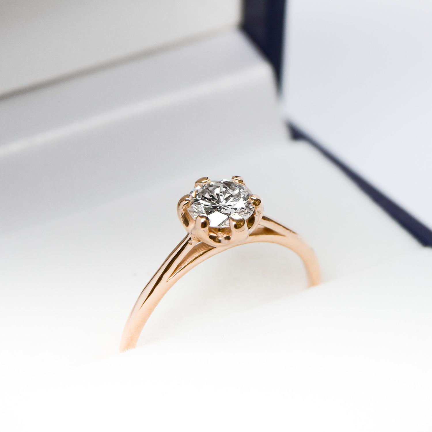 Anillo de compromiso HM2 Oro 18K