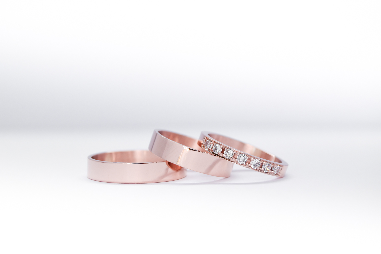 Alianzas de casamiento Cinta + Anillo Essenza Gold valor del conjunto - Imagen 2