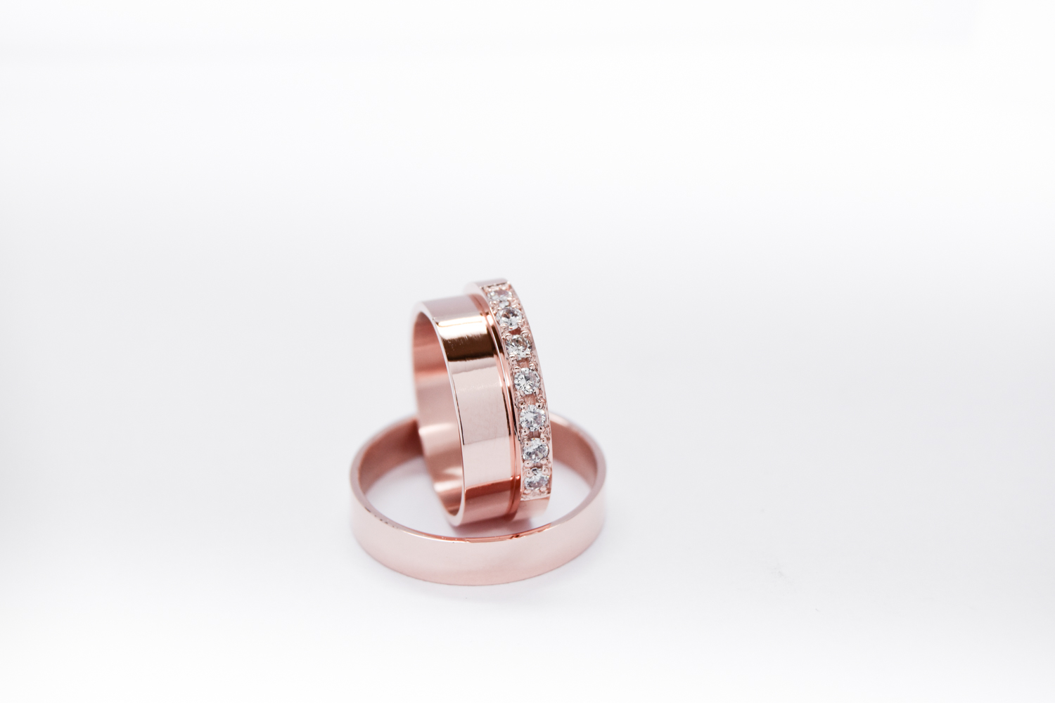 Alianzas de casamiento Cinta + Anillo Essenza Gold valor del conjunto - Imagen 4