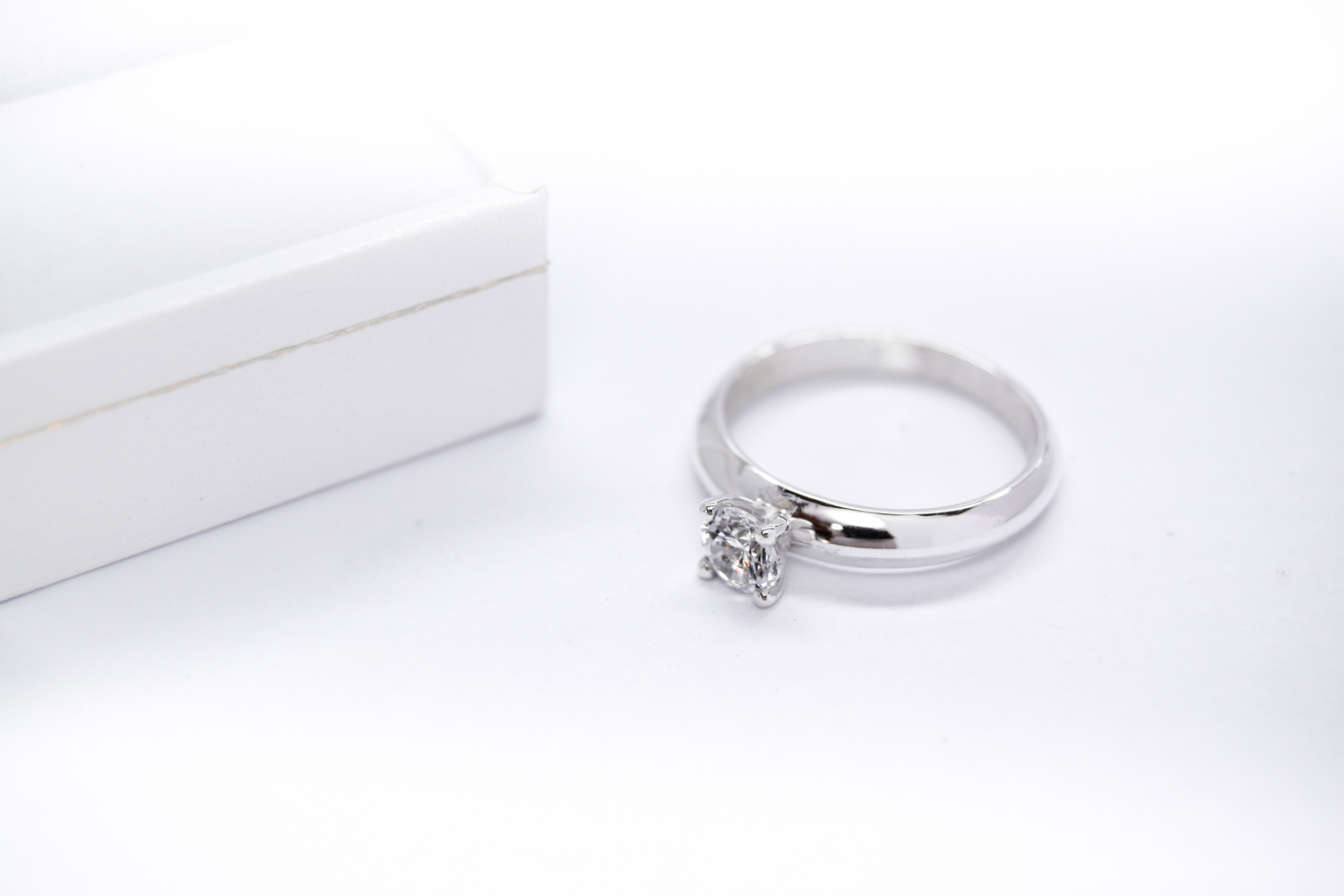 Anillo de compromiso Princess 5 Silver - Imagen 3