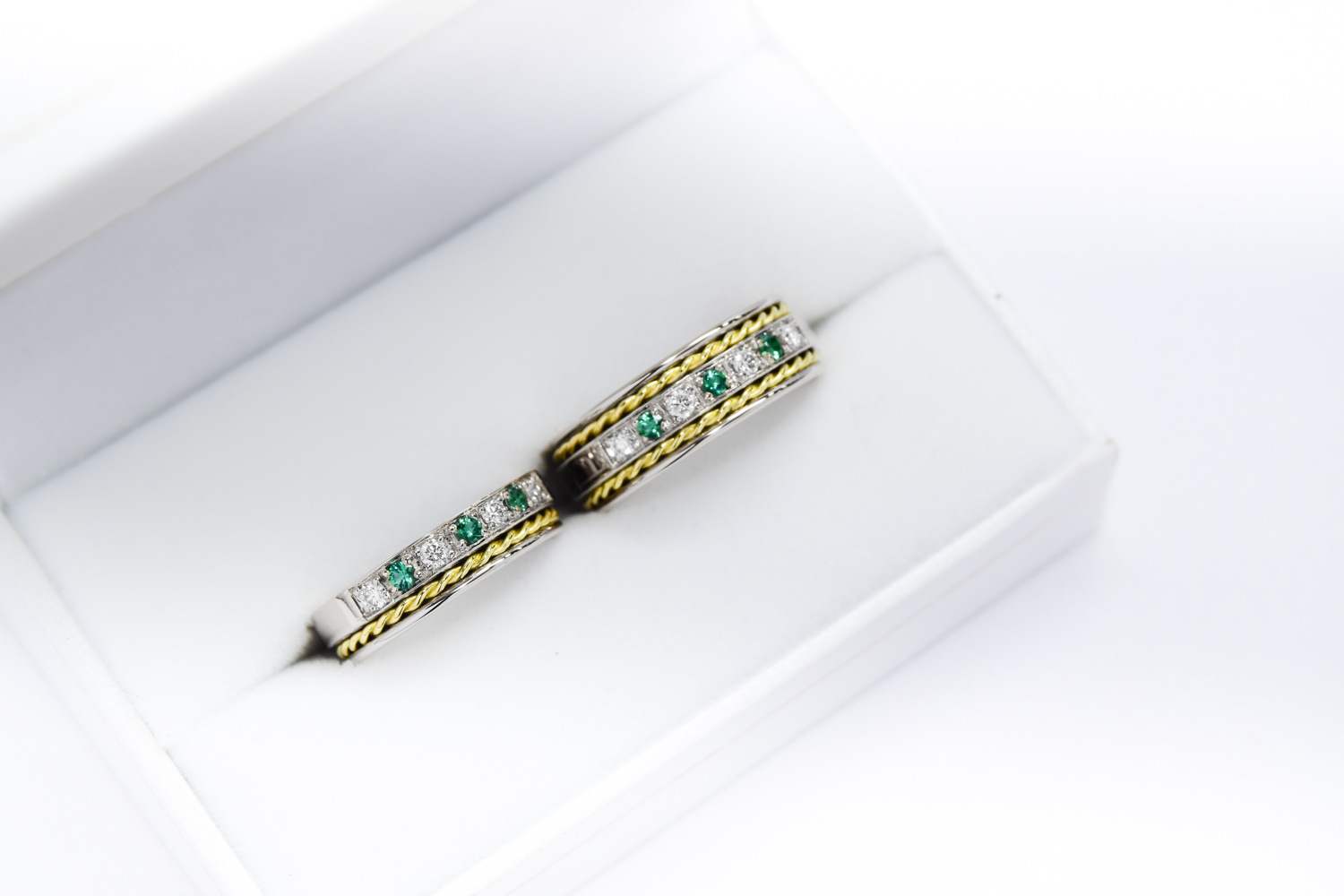 Alianzas de casamiento Perfect Match Oro 18K valor del par - Imagen 4