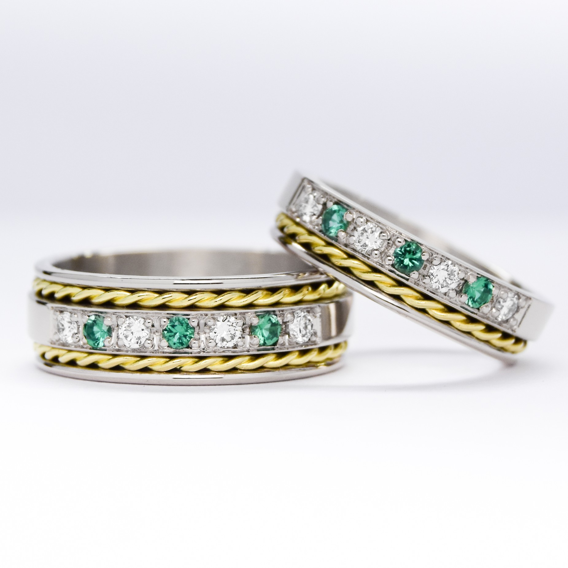 Alianzas de casamiento Perfect Match Oro 18K valor del par