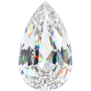 Moissanita Pear Cut 12x8